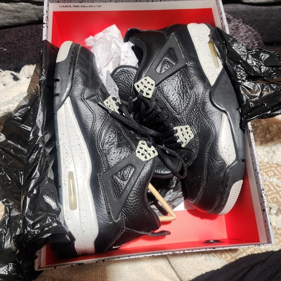 Size 8.5 Mens - Jordan 4 Retro LS Oreo 2015 - Womens 10 - Picture 9 of 10